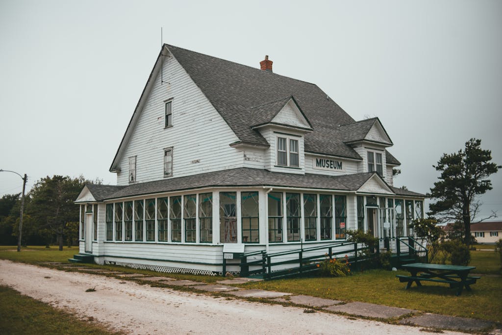 Museum in Country House in Field